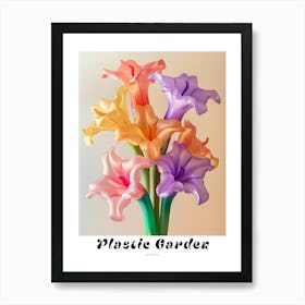 Dreamy Inflatable Flowers Poster Gladiolus 1 Art Print