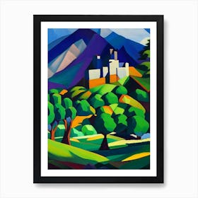 Killarney National Park Ireland Cubo Futuristic Art Print