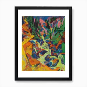 The Waterfall Art Print