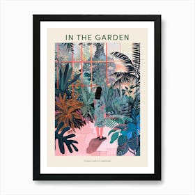 In The Garden Poster Powis Castle Gardens United Kingdom Art Print