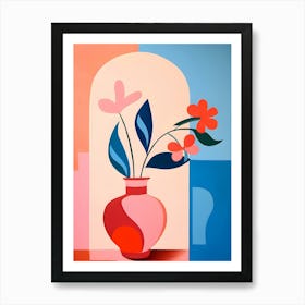 Vase Of Flowers Art Print