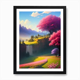 Landscape Painting, Landscape Painting, Landscape Painting, Landscape Painting, Landscape Painting 7 Art Print