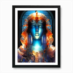 Cleopatra Portrait Artwork 79 Art Print