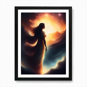 Sun light Art Print