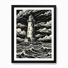 Lighthouse 1 Art Print