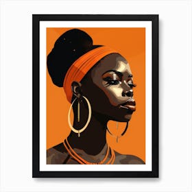 African Woman 60 Art Print