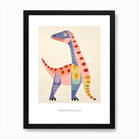 Nursery Dinosaur Art Torvosaurus 2 Poster Art Print