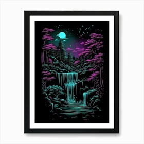 Twilight Forest Art Print