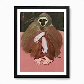 Zoo Ape Art Print