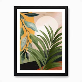 Tropical Summer Abstract Art 4 Art Print