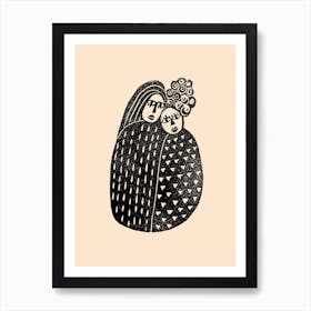 Two Peas In A Pod Art Print