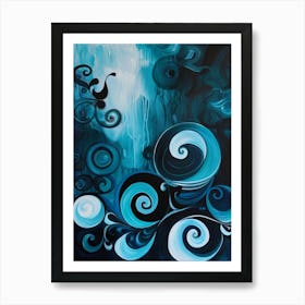 Swirls And Swirls Art Print