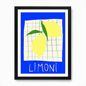 Limoni Art Print