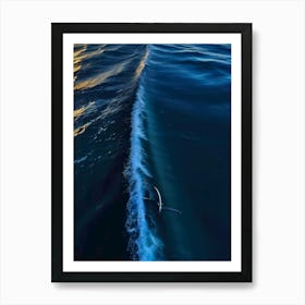 Sunset In The Ocean -Reimagined 3 Art Print