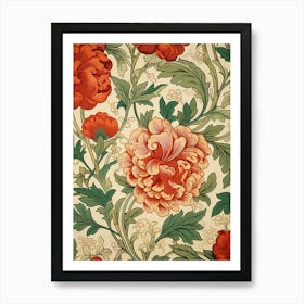 Peonies 121 Art Print