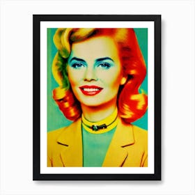 Amy Ryan Colourful Pop Movies Art Movies Art Print