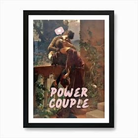 Power Couple Art Print