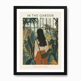 In The Garden Poster Brooklyn Botanical Gardens 3 Art Print