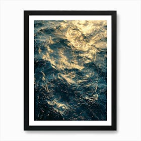 Ocean Water Ripples Art Print