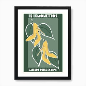 Lemonettos Art Print