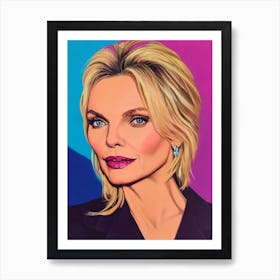 Michelle Pfeiffer Pop Movies Art Movies Art Print