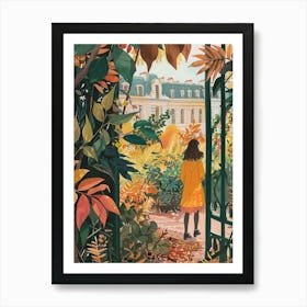 In The Garden Tuileries Garden France 4 Art Print