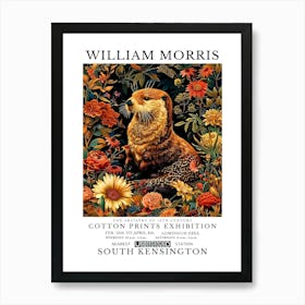 William Morris Cotton Prints Exhibition 24 Póster