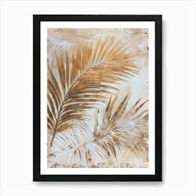 Palm Leaves Canvas Art Print