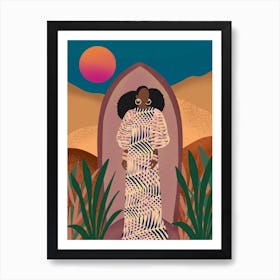 Nneka Art Print