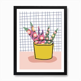 My Aloe Vera 4 Art Print