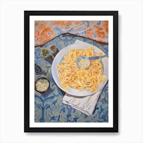 Cacio E Pepe Still Life Painting Art Print