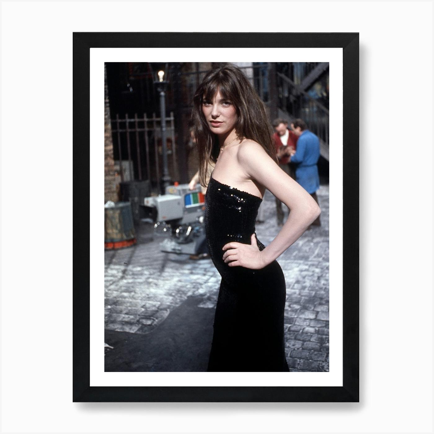 jane birkin black dress