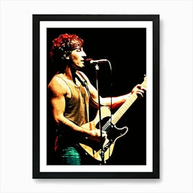 Bruce Springsteen Art Print