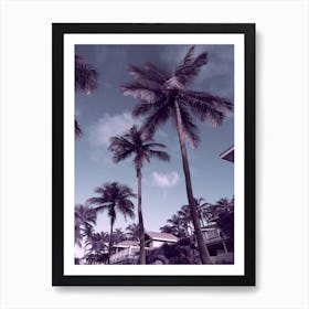 Palm Tree Haven Art Print