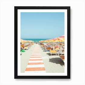 Summer Escape - Le Marche Beach, Italy - Europe Travel Photography Art Print