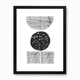 Abstract Still Life Of A Sculpture Art Print