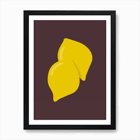 Lemons Art Print