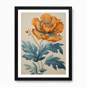 Floral Painting Art Print