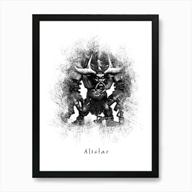 Alistar Art Print