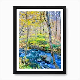 Autumn In The Smoky Mountains Art Print