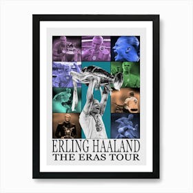 Erling Braut Håland 1 Art Print