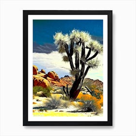 Typical Joshua Tree Nat Viga Style  (3) Art Print