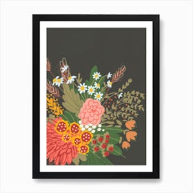 Ikebana Art Print