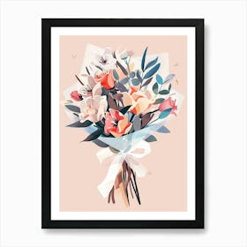 Bouquet Of Flowers 2 Art Print