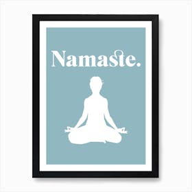 Namaste Yoga Art Print