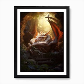 Dragon Lair Nature 6 Art Print