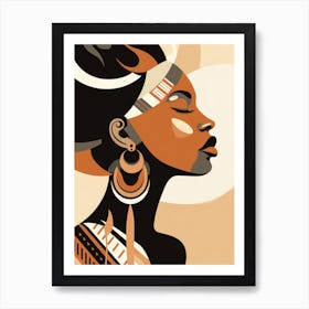 African Woman 49 Art Print