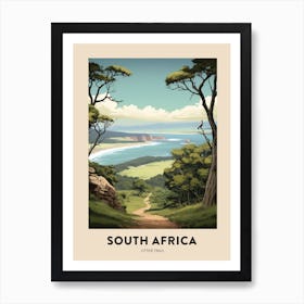 Otter Trail South Africa 1 Vintage Hiking Travel Poster Art Print