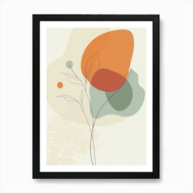 Abstract Flower 74 Art Print