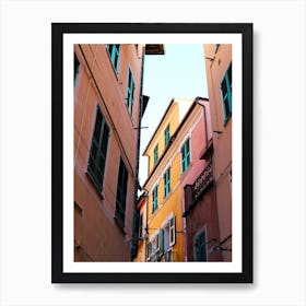 Narrow Alley In Florence, Italy Art Print